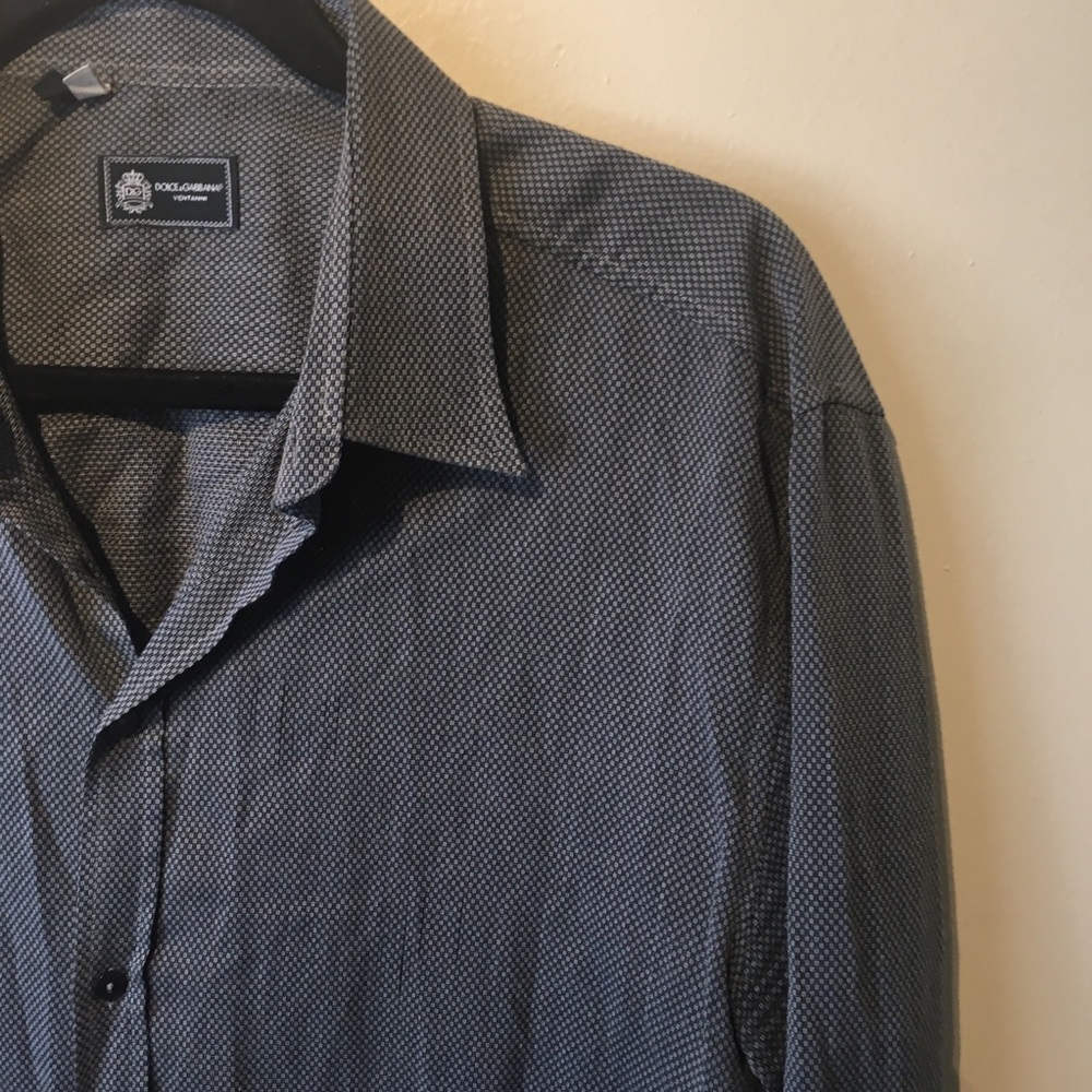 Dolce&Gabana men’s long sleeve shirt. - Picture 7 of 16